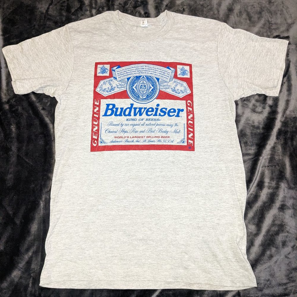 King of Beers - Budweiser -ash grey